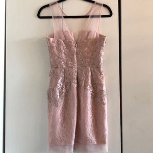 BCBGMaxAzria Dresses - BCBG Maxazria Champagne Pink Dress BCBGMaxAzria Dresses - BCBG Maxazria Champagne Pink Dress